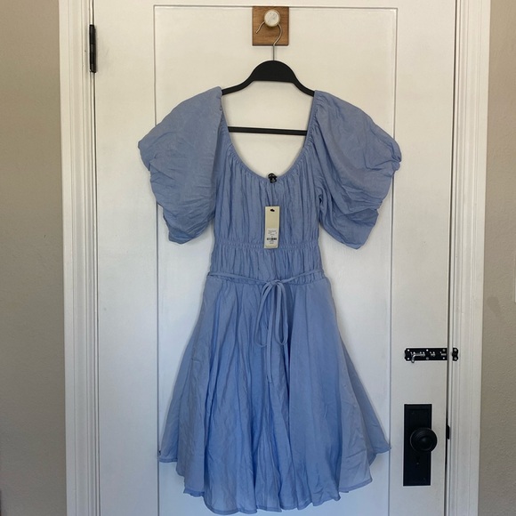 Francesca’s Collection Baby Blue Dress - Picture 1 of 8
